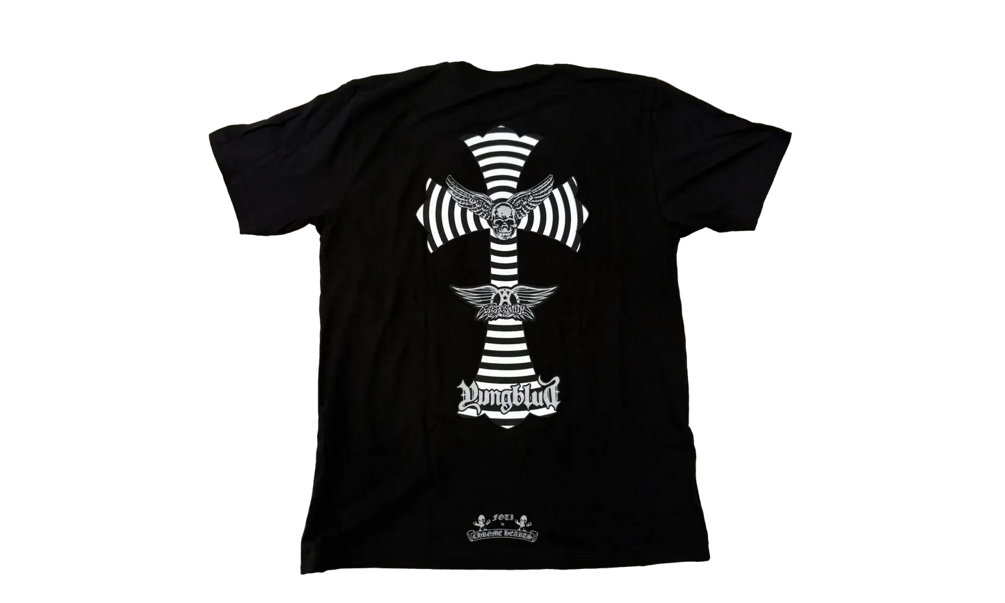 Foti x Yungblud x Aerosmith Tee "Black" CHRM0658