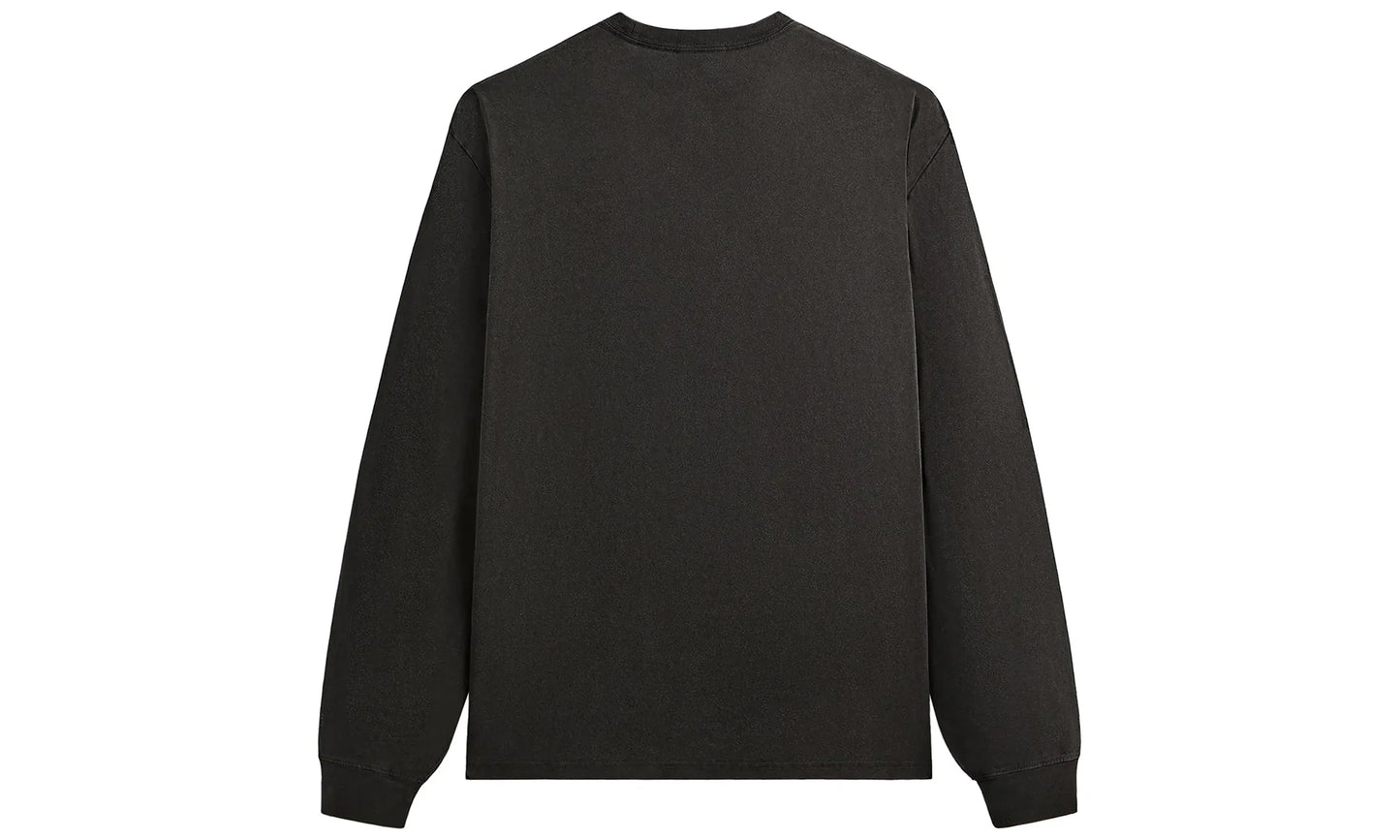 Batman Logo Vintage Long Sleeve Tee "Black" KHM032795 001