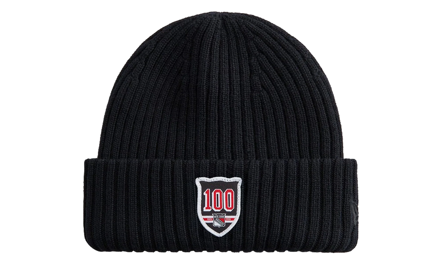 New Era for the New York Rangers Centennial Beanie "Black" khm051417 001