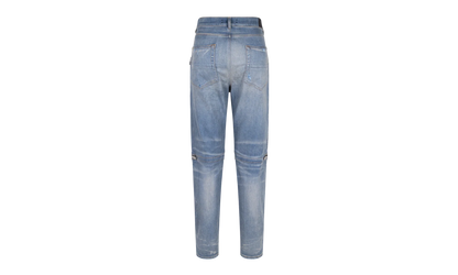 MX2 PLAID Straight-Fit Jeans "Clay Indigo / Orange" MDS194 481