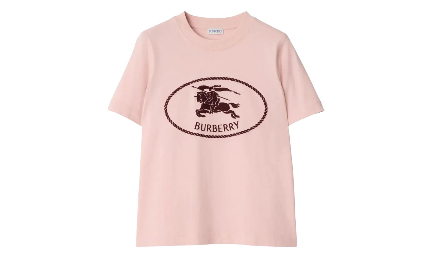 Knight Stamp Cotton T-Shirt WMNS "Bouquet" 8110925