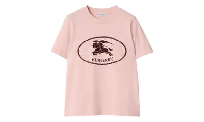 Knight Stamp Cotton T-Shirt WMNS "Bouquet" 8110925