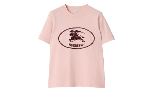 Knight Stamp Cotton T-Shirt WMNS "Bouquet" 8110925