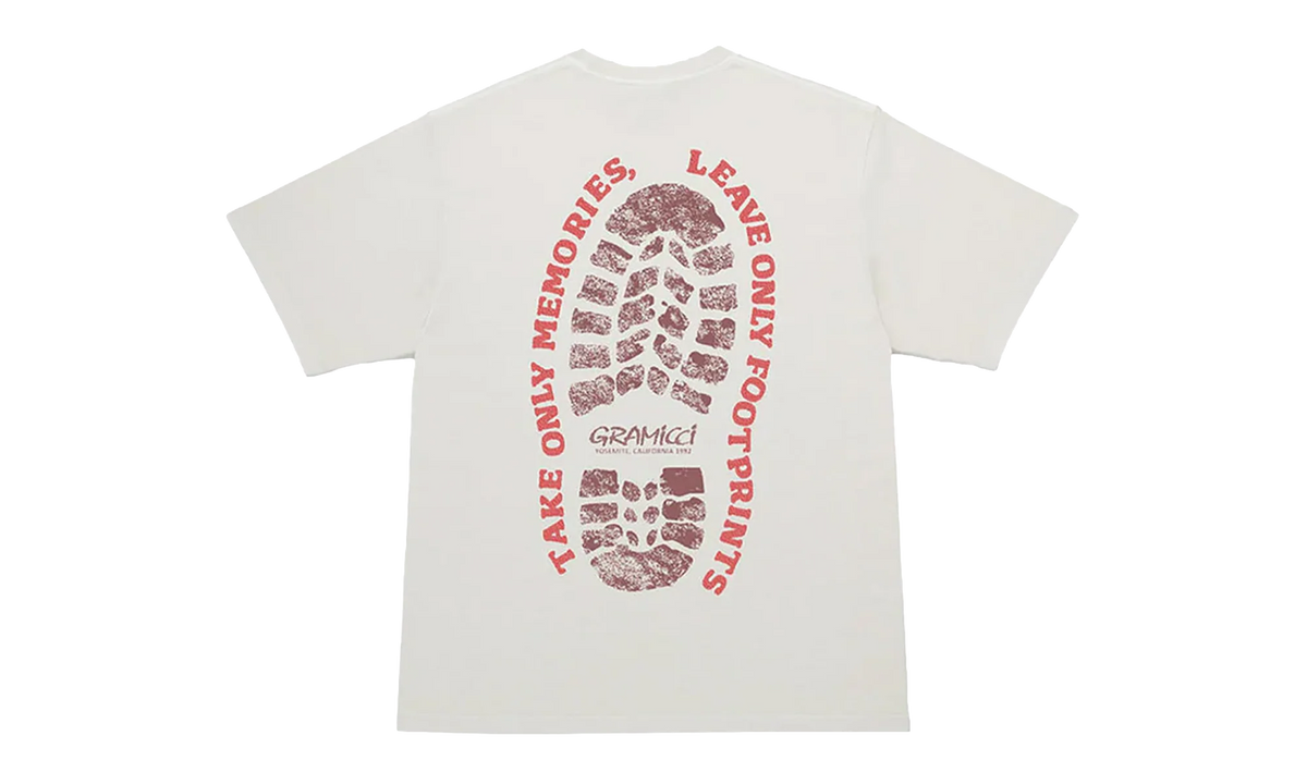 Footprints Pigment Dyed SS Tee "Natural" G6SU T119 NAT