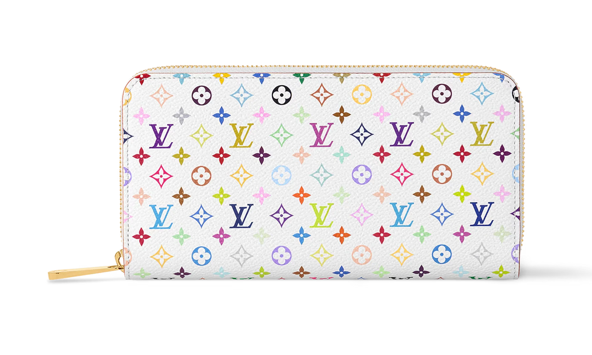 Zippy Wallet "Takashi Murakami - White Multicolored" M13922