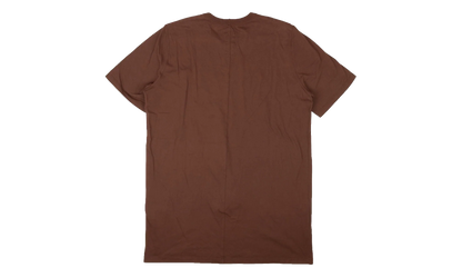 Throat Cotton Level Short Sleeve T-Shirt "Brown" TCLS001