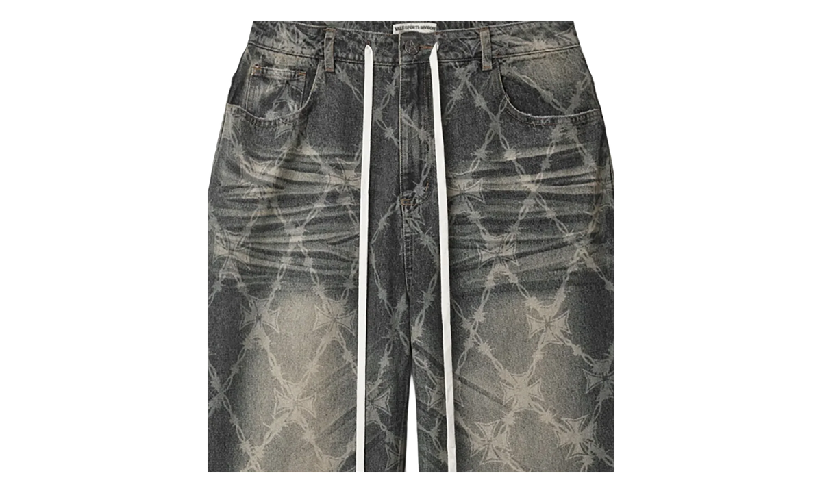 Ironwork Denim Pants "Black" VAL99