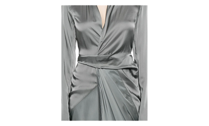 Charmeuse Wrap Dress WMNS "Washed Indigo" RP02E4560 SCH 06