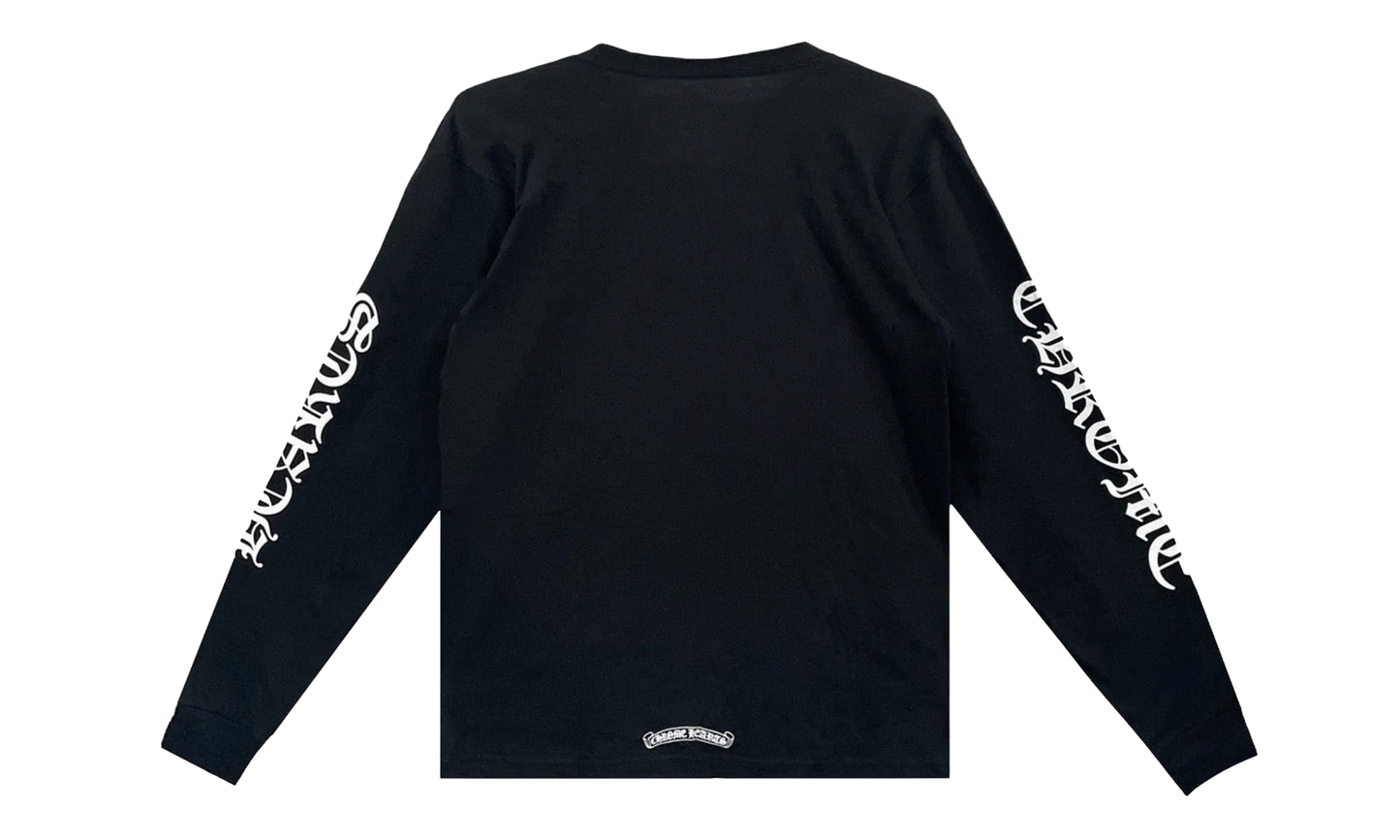 Script Collar Logo Long Sleeve "Black" CHRM0819