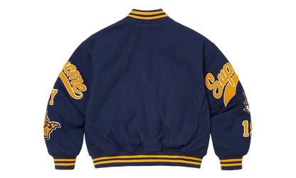 Veritas Varsity Jacket "FW24 - Navy" SU27222