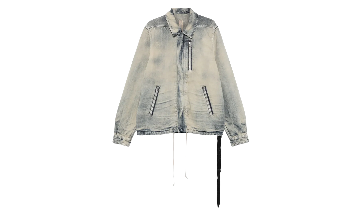 Concealed Zip Front Jacket "Mineral Pearl" DU02E7775 DMP 38