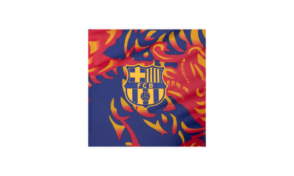 FC BARCELONA SOCCER WOVEN TRACKSUIT "Deep Royal Blue/Deep Royal Blue/University Gold/University Gold" FJ5565 455