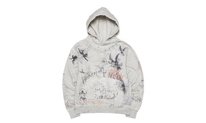 Graffiti Hoodie "Light Grey" SM A21 0000 056