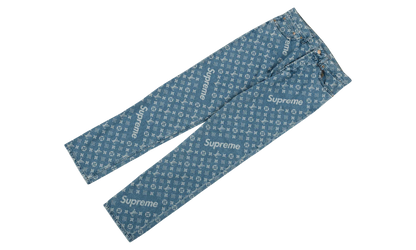 Monogram Regular Jeans "Louis Vuitton X Supreme" 1A3FA0