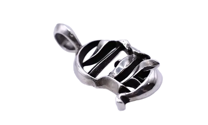 Logo CH Vertical Pendant With Ball Chain "Silver" CHRM0767