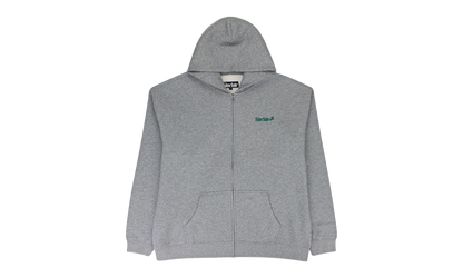 Heather Zip Up Essential Hoodie "Heather Grey" SLR XHDS 0016