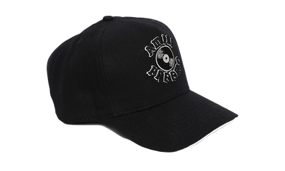 DJ Premier Record Canvas Hat "Black" AW23MAH026 001 BLAC