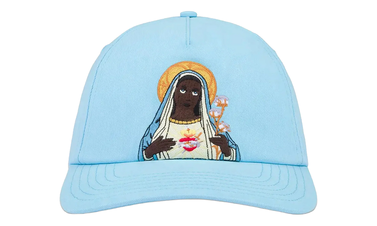 Black Mary Cap "Light Blue" DT467