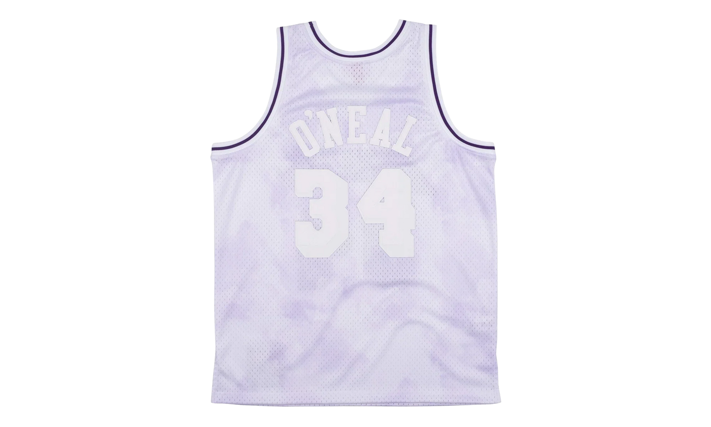 NBA Shaquille O’Neal Cloudy Skies Swingman Jersey "1996 Los Angeles Lakers - Light Purple" SMJYBW19061 LALLTPR96SON