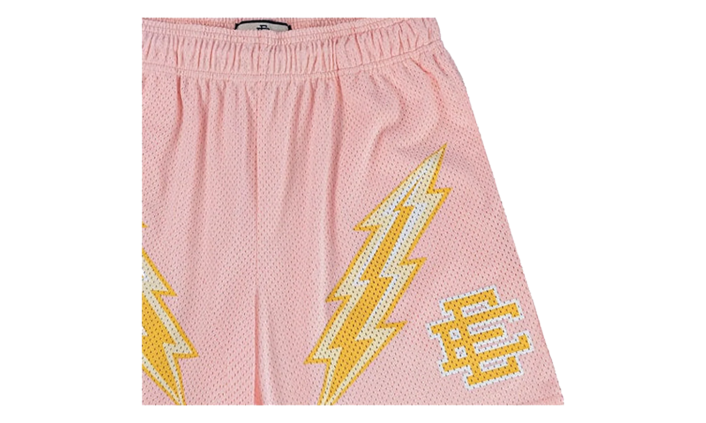 EE BASIC SHORT "SS24 - Bolt Rose Quartz/Yellow Bolt" EE688