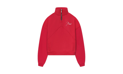 Quarter Zip Sweater "Red" RHSS24TT13167278