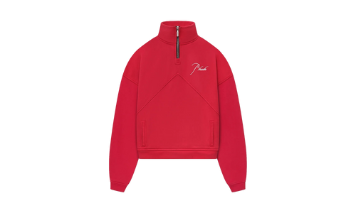 Quarter Zip Sweater "Red" RHSS24TT13167278