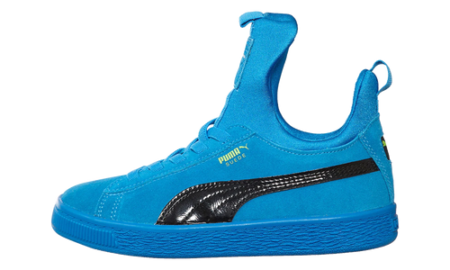 Suede Fierce Patent Block TD "Blue" 367357 02
