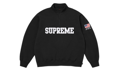Shop Flag Half Zip Pullover "SS26 - Black - New York" SU27017