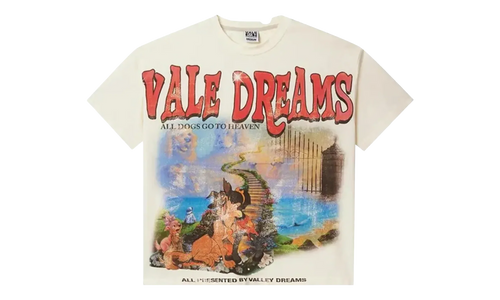 All Dogs Go To Heaven Tee "Cream" VAL131