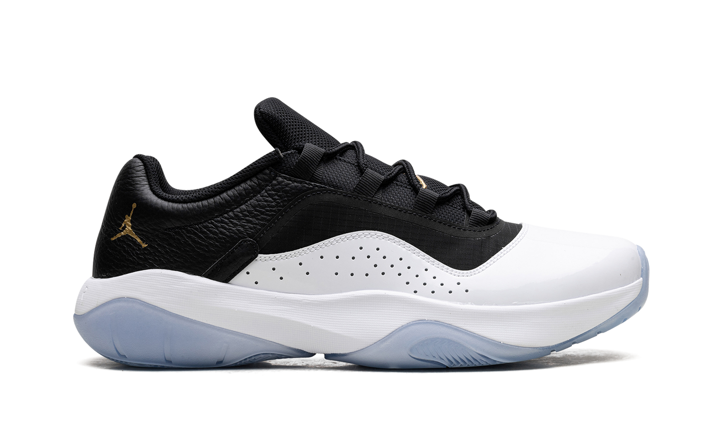 RETRO 11 CMFT LOW "BLACK WHITE GOLD" DN4180 070