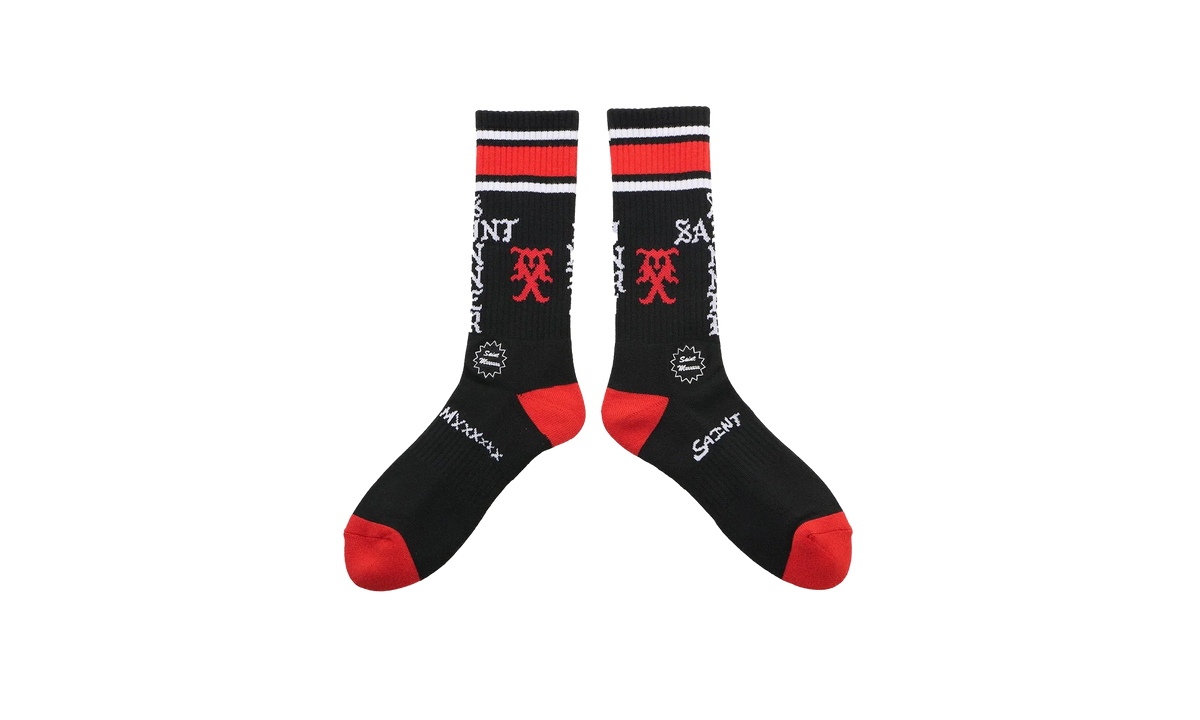 Sinner Socks "Black / Red" SM HR1 0000 112