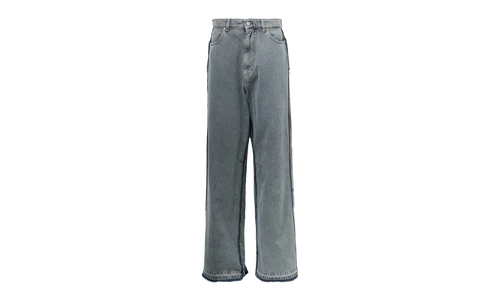 Wide Leg Jeans WMNS "Light Grey" S52LA0265 S30844 963