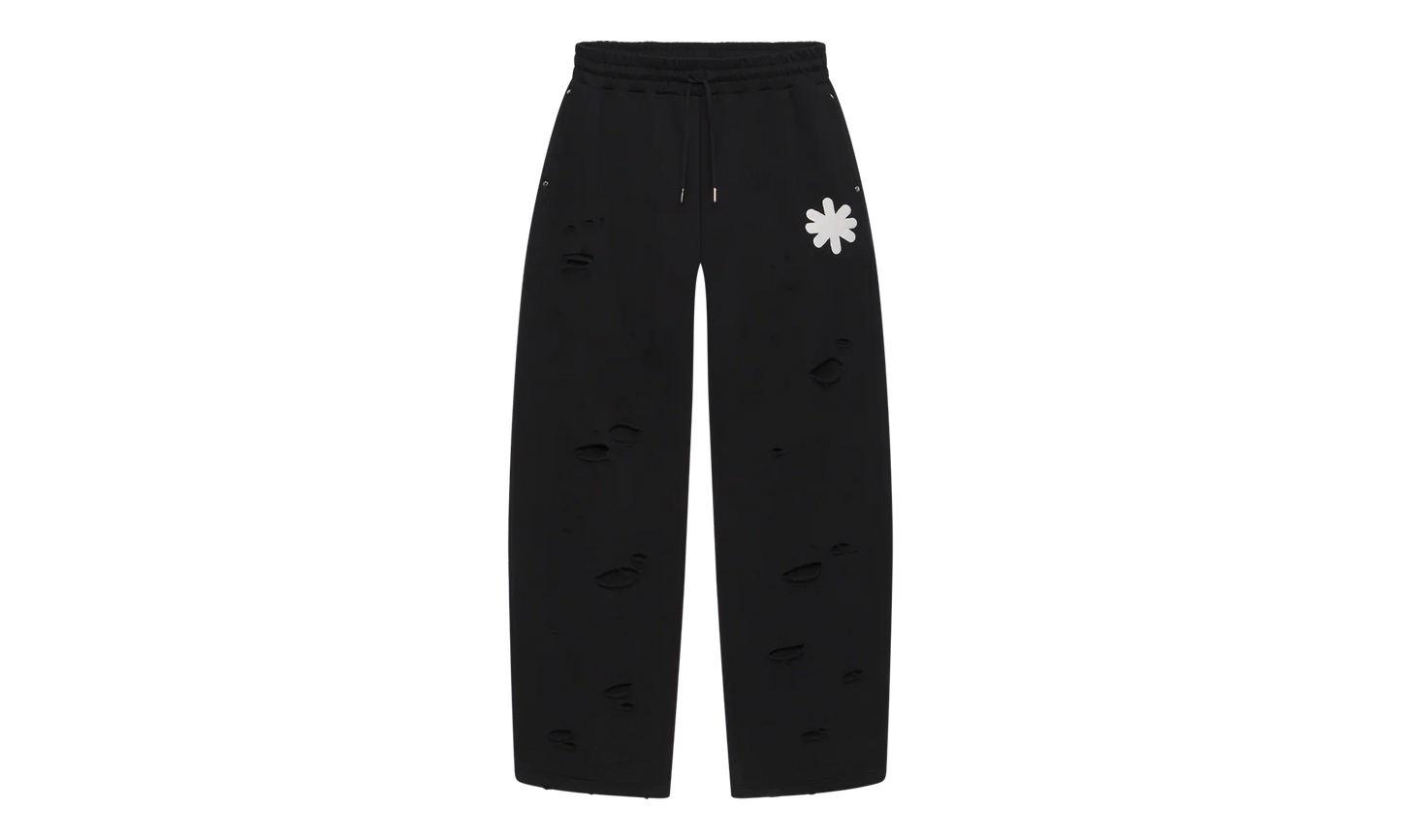 DSTRY DBL Layer Logo Sweatpants "Black" LST 41 22587 BLK