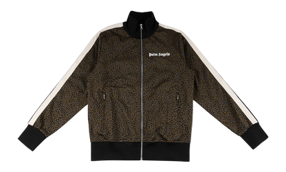 Leopard Track Jacket "Black / White / Brown" PMBD001S22FAB0135610