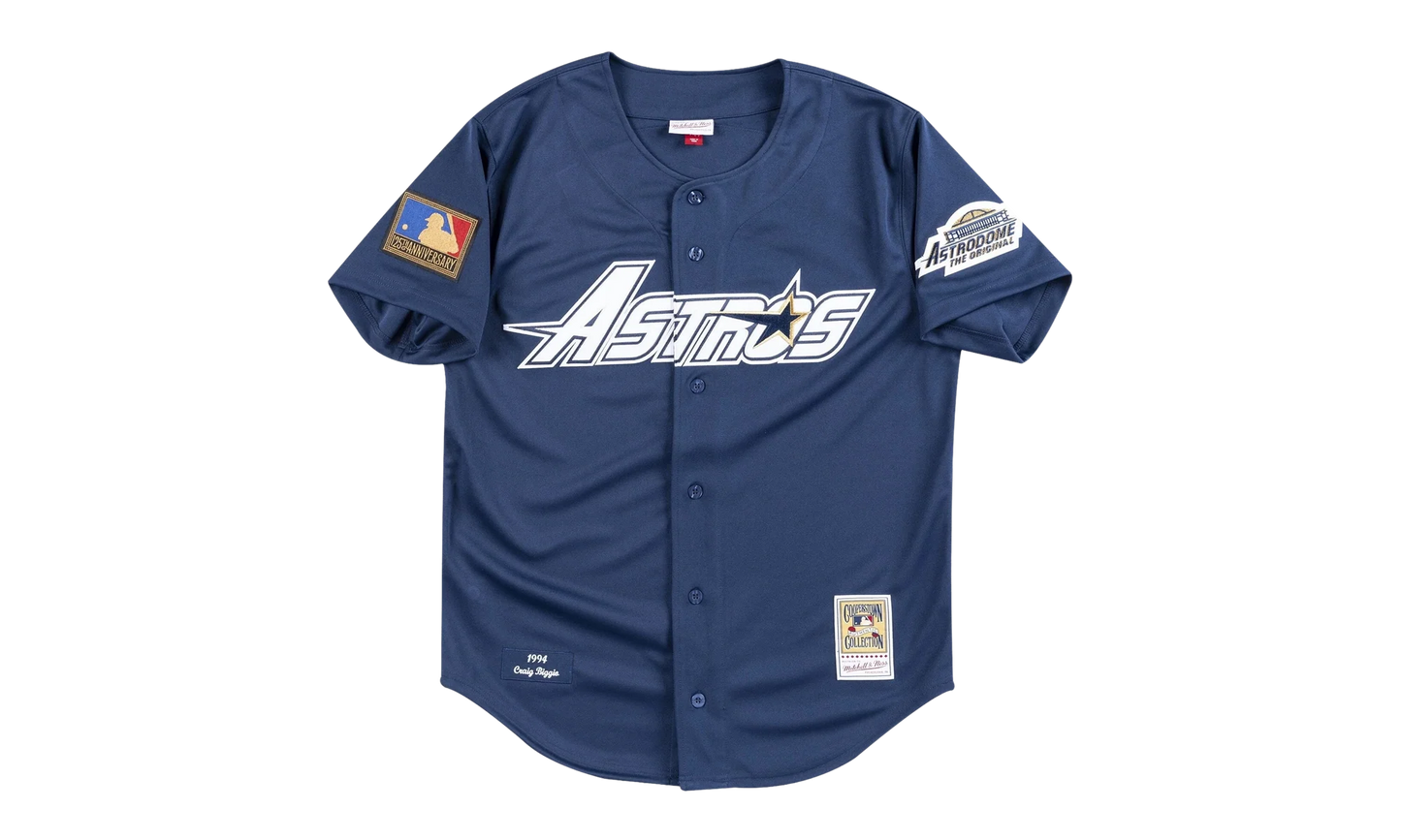 MLB Craig Biggio Alternate Jersey "1994 Houston Astros - Navy" AJY1GS18015 HASNAVY94CBG