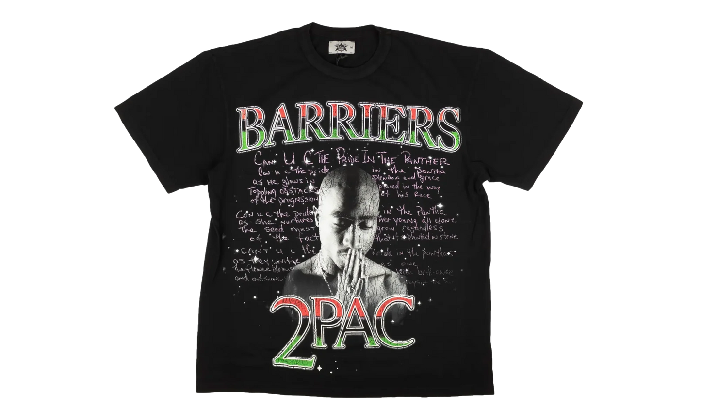 Tupac Short Sleeve T-Shirt "Black" BAR39