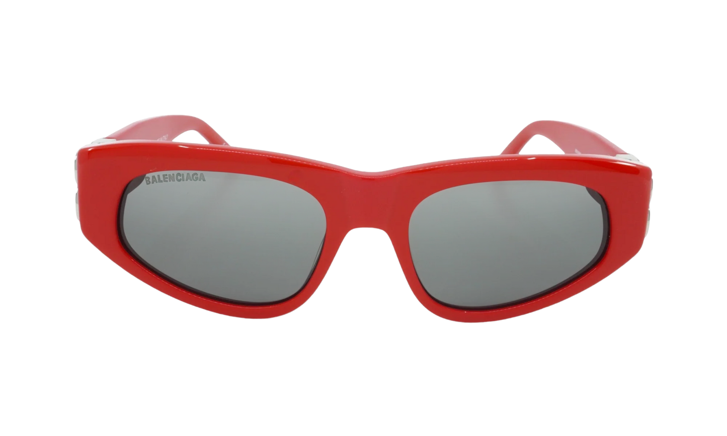 Cat Eye Frame Sunglasses WMNS "Red / Silver" BB0095S 016