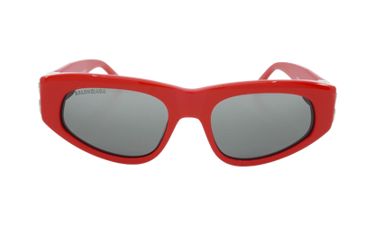 Cat Eye Frame Sunglasses WMNS "Red / Silver" BB0095S 016