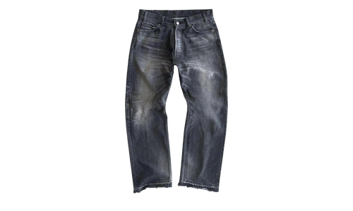 Vintage Baggy Denim Pants "Black" BS93