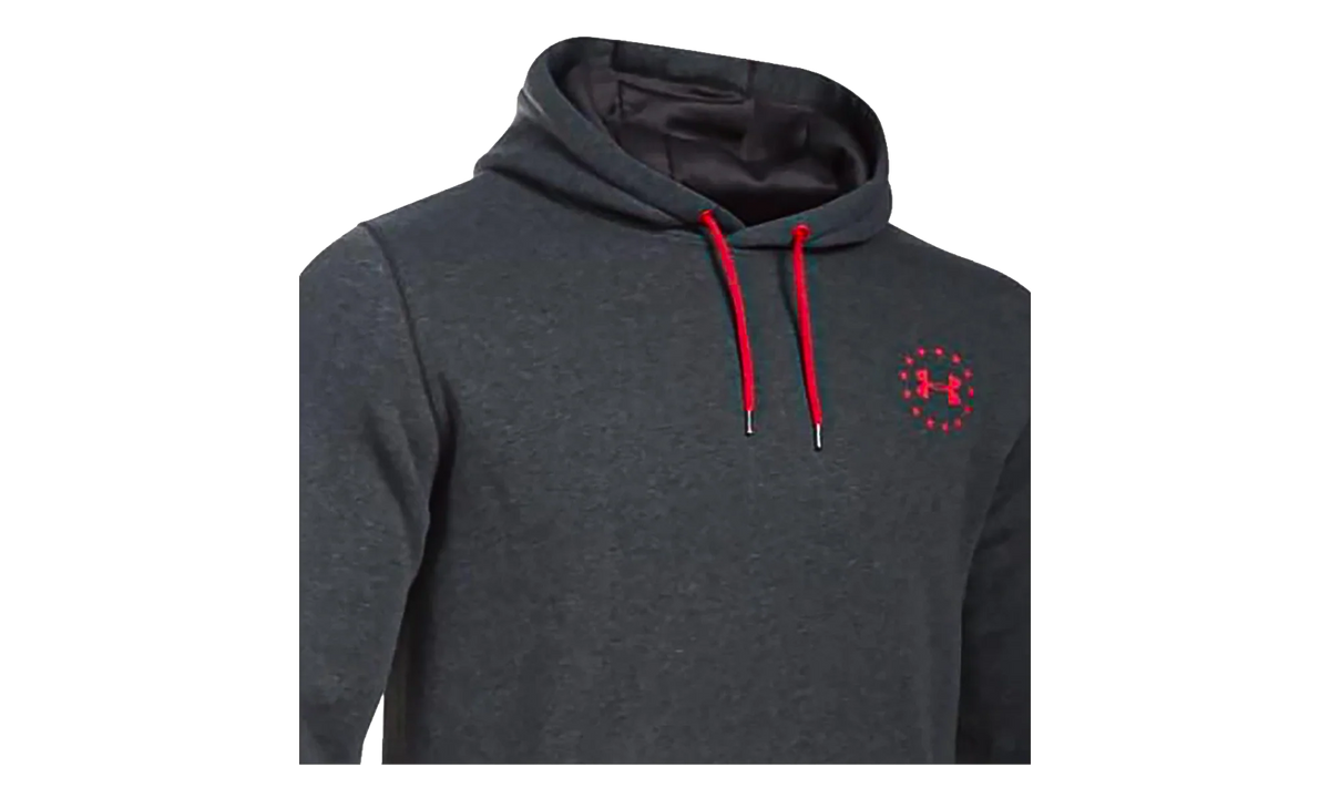 WWP Hoodie "‎Carbon Heather / Rocket Red" 1276950 090