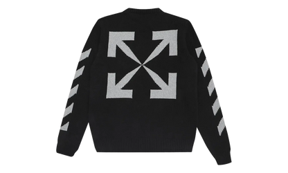 Arrow Knit Crewneck "Black" OMHE023R21KNI0011041