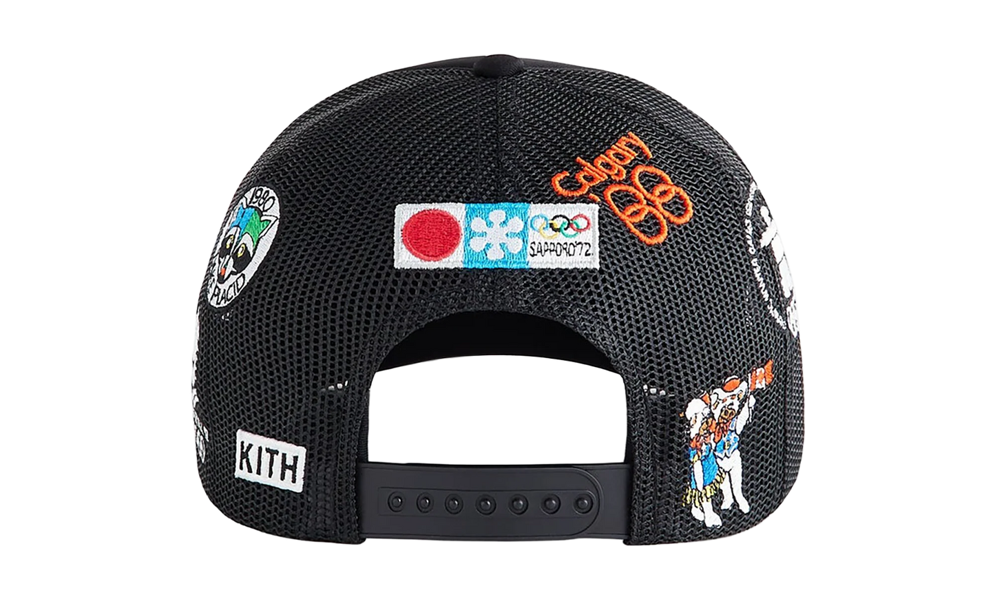 Olympics Heritage Poly Foam Nolan Trucker Hat "Black" khm051430 001