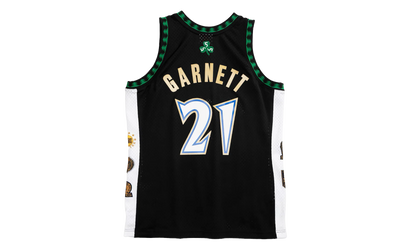 NBA Kevin Garnett Swingman Jersey "1995 Minnesota Timberwolves - Black" SMJYCP20029 MTIBLCK95KGA