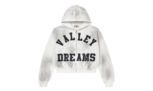 Classico Zip Up Hoodie "White" VAL145