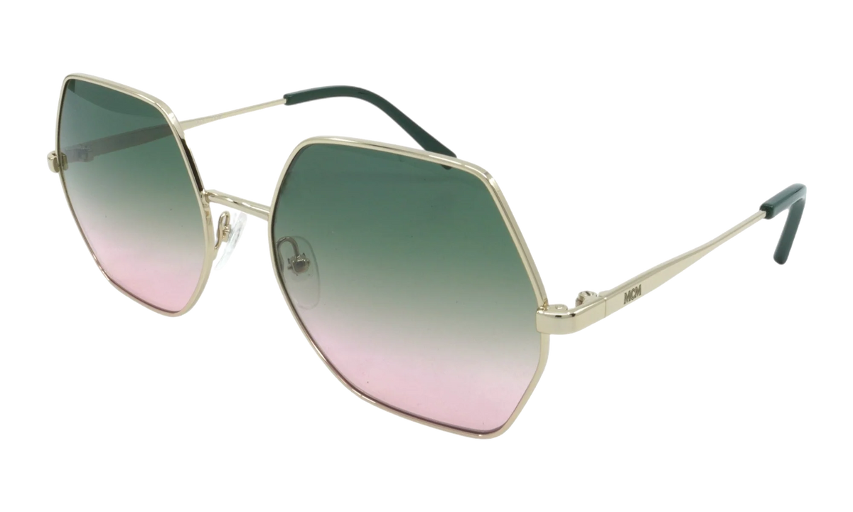 Rectangle Sunglasses "Shiny Gold" MCM140S-727
