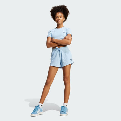 Kids' adidas Ribbed Crop Tee Kids