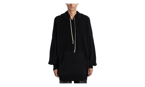 Knitted Hun Hoodie "Black" RR02E1698 KWP 09