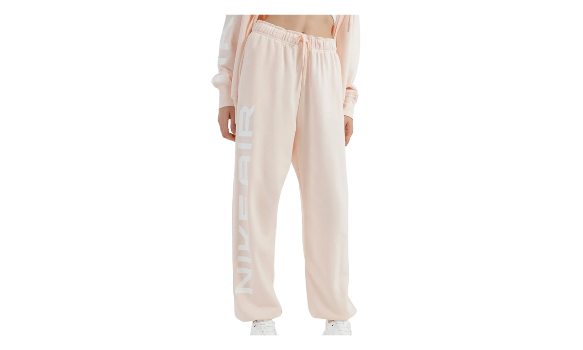 Sportswear Air Oversized High-Waisted Fleece Joggers WMNS "Ice Guava / White" FB8051 838