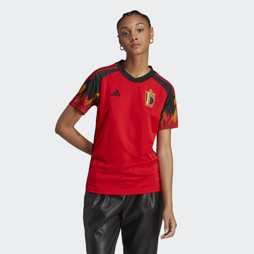 Women's adidas Belgium 22 Home Jersey