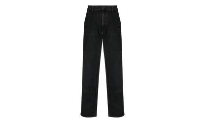Denim Double Knee Pants "Black Stone Washed" I032699 8906